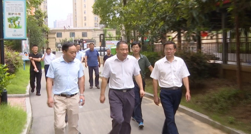 陈社教督查指导城区文明创建工作_六安市裕安区人民政府